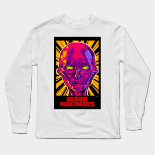 Blood Machines Movie Art Variant 3 of 4 Tracy Machine Form Long Sleeve T-Shirt